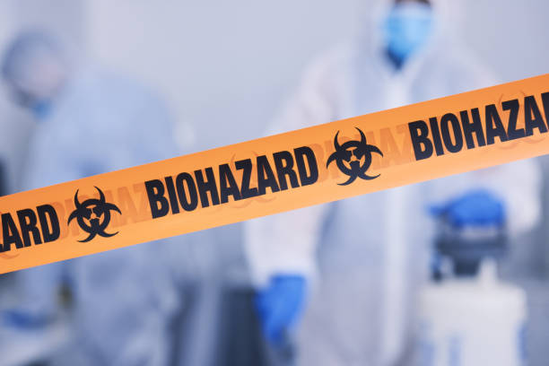 Professional Biohazard technician working in Gainesville, VA